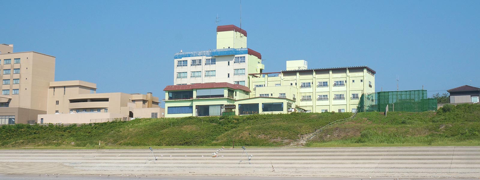 清波温泉 外観